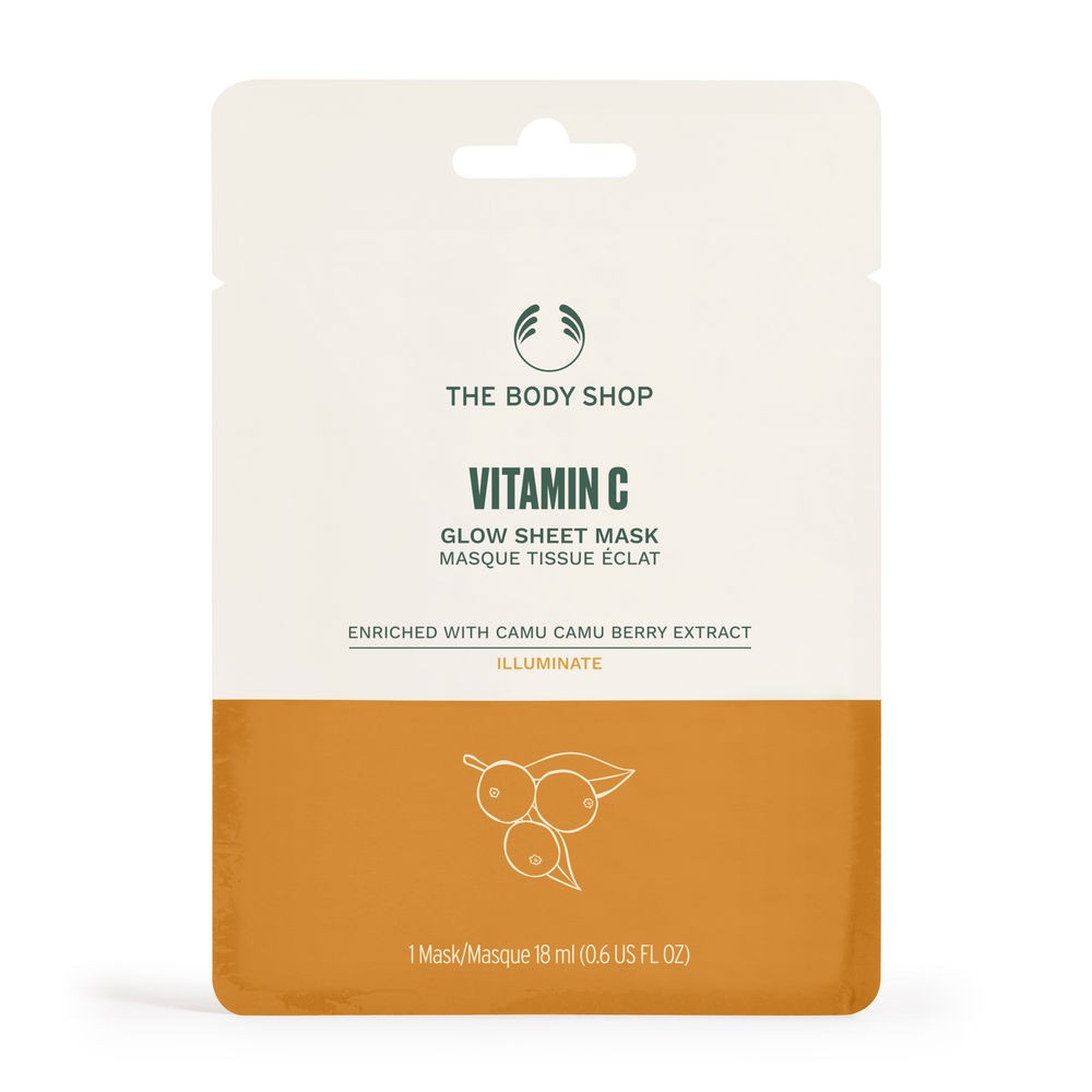 The Body Shop Vitamin C Glow Sheet Mask 100ml
