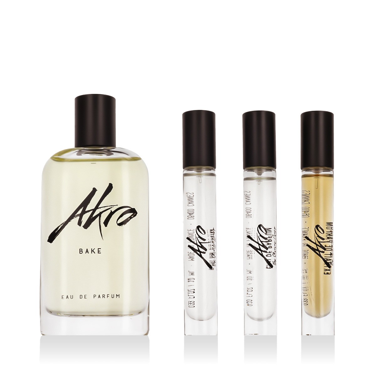 Akro il Icons Bake eau de parfum 100ml + 2 x eau de parfum MINI 10ml + estratto de Parfum MINI 10ml unisex