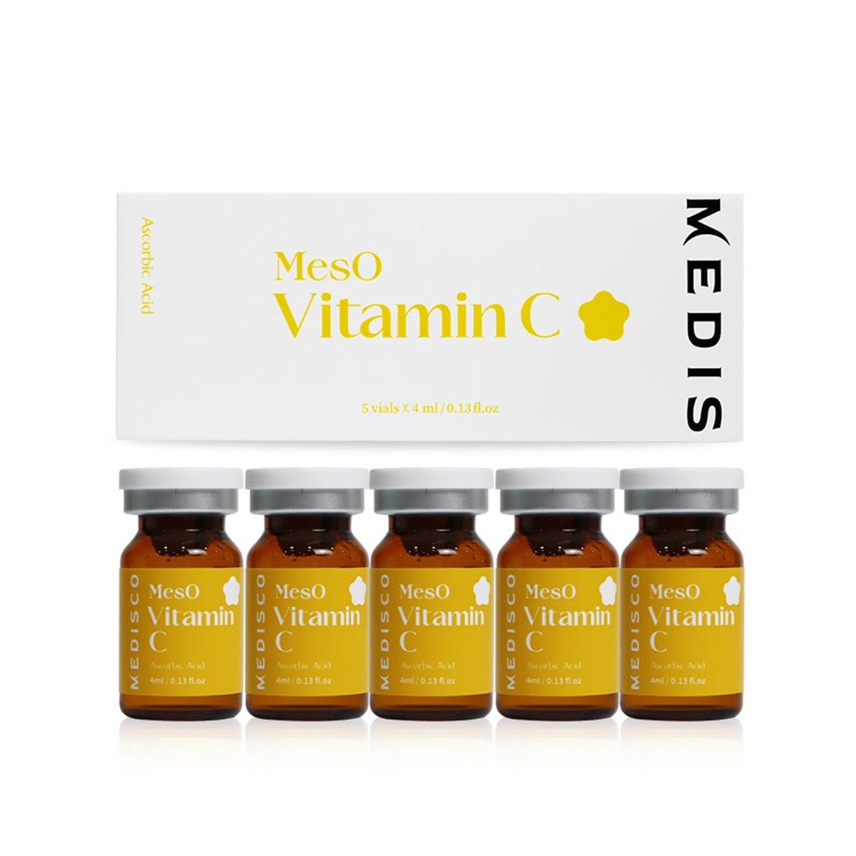 Medisco Meso Vitamin C siero per sistema mesoterapia micro-needling 5 x 4ml