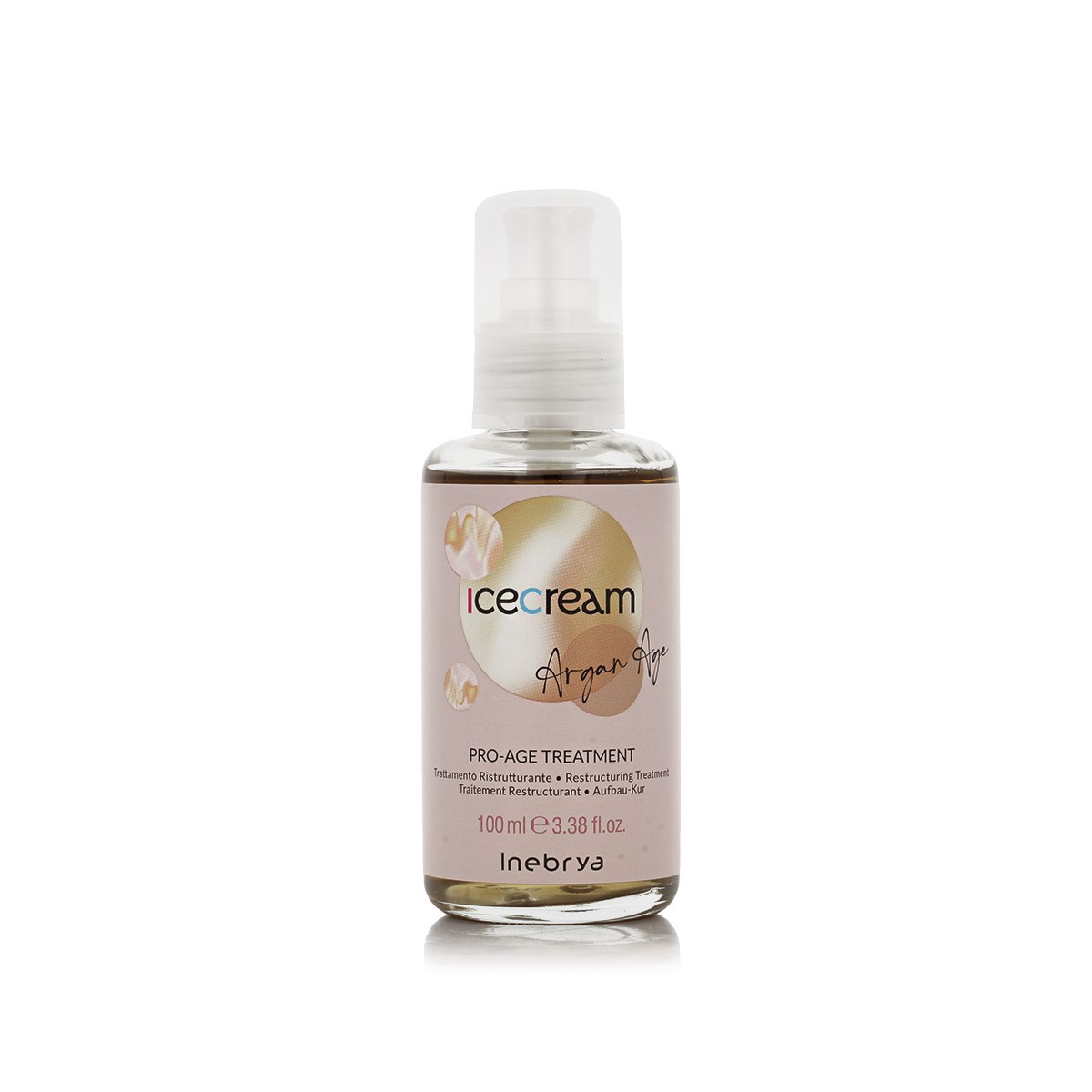 Inebrya Ice Cream Trattamento ProEt Argan Age per donna 100ml