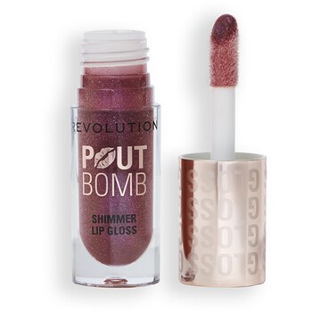 Makeup Revolution POUT BOMB brillante gloss labbra - lucentezza na labbra 4,5ml donna Berry Lustre