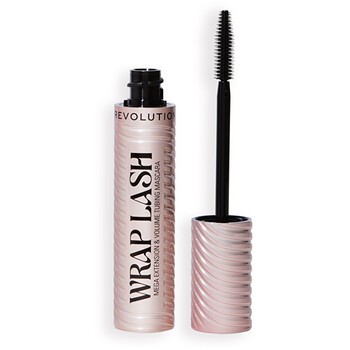 Makeup Revolution Wrap ciglia Tubing Mascara - mascara 8,5ml donna Black