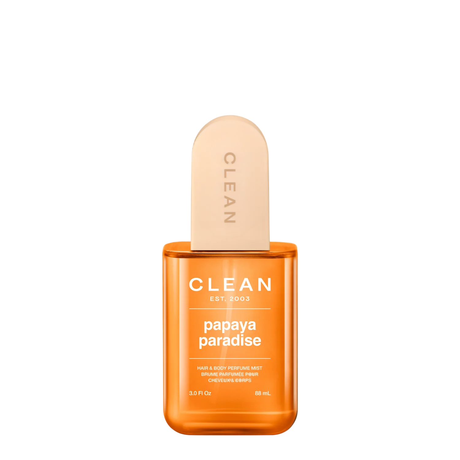 Clean Papaya Paradise spray profumato per capelli donna 88ml donna