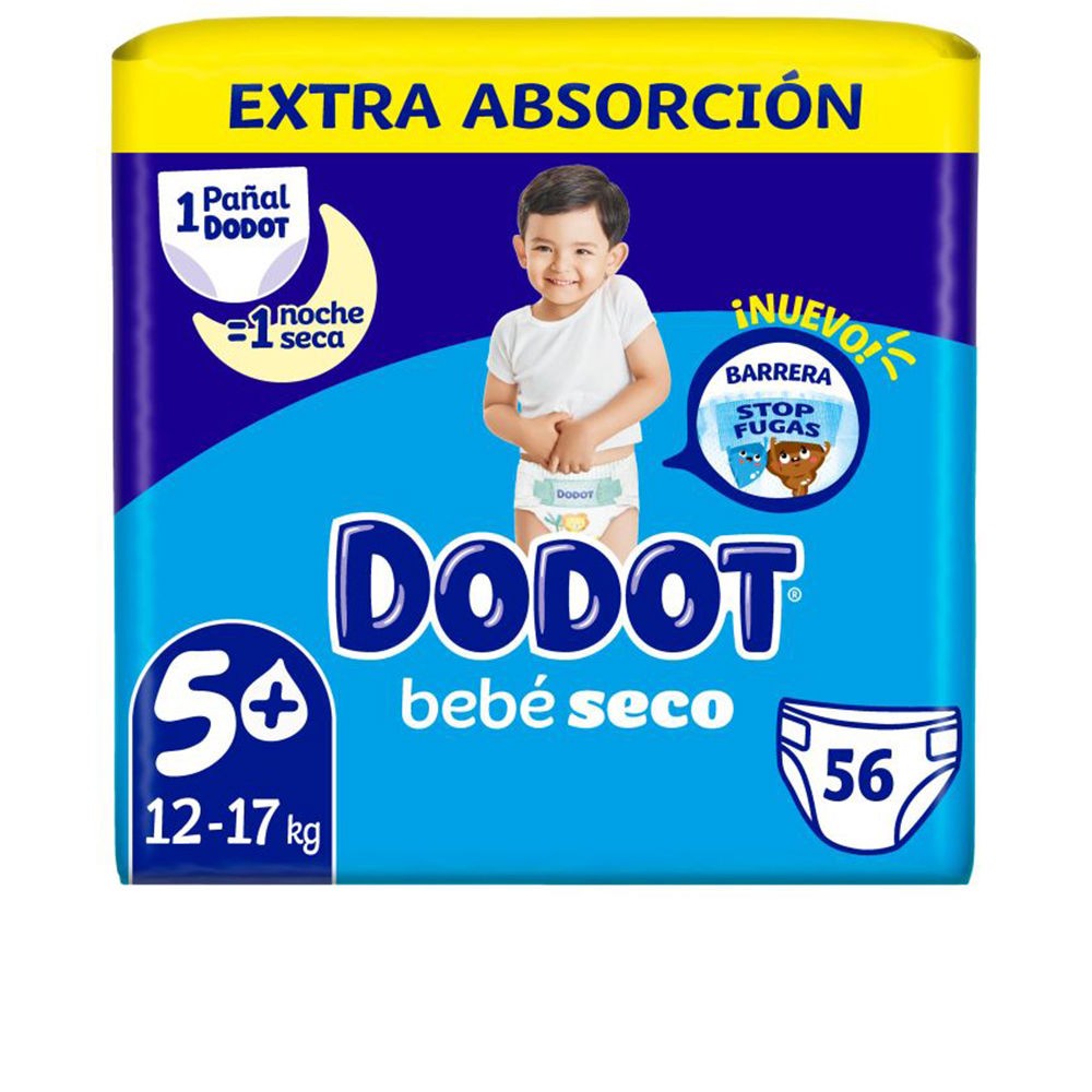 Dodot DODOT EXTRA dimensione fasi 5 pannolini 12-17 kg 56 unità Unisex