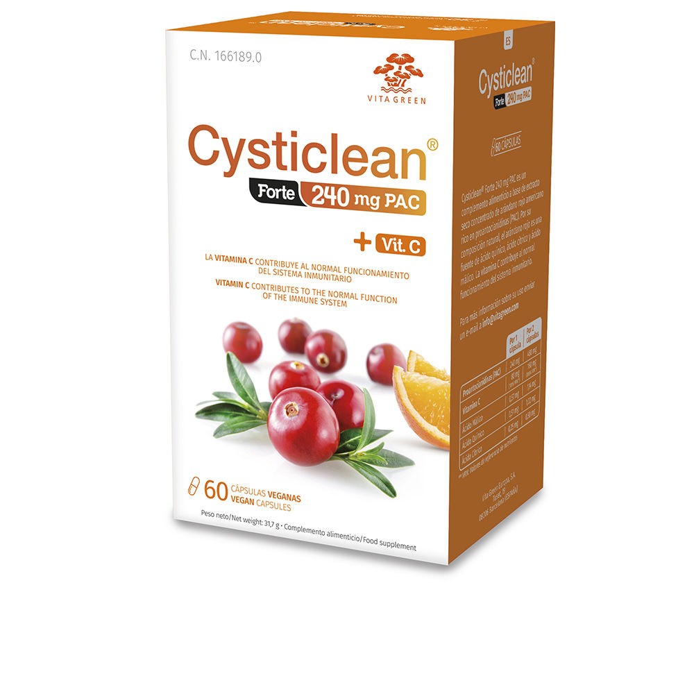 Cysticlean CYSTICLEAN forte con PAC e vitamina C e mirtillo rosso capsule 60 u Woman
