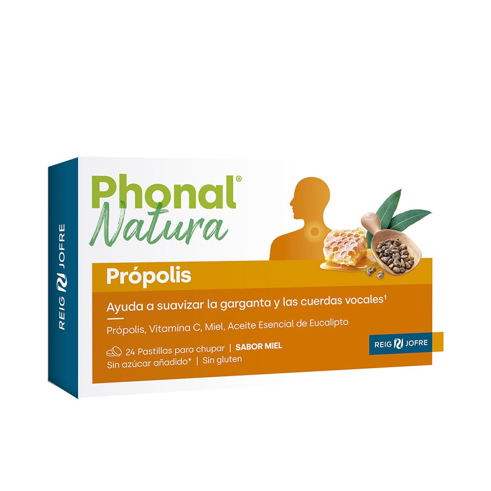 Phonal Natura propoli miele gusto sucking lozenges 24 unità Unisex