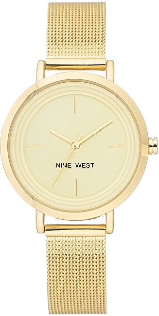Nine West analogico orologio NW/2146CHGP donna medio (width da 2.5 a 3.99 cm) 068