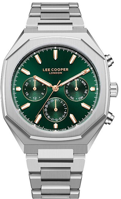 Lee Cooper analogico orologio LC08045.370 uomo grande (width 4 - 5.49 cm) 449