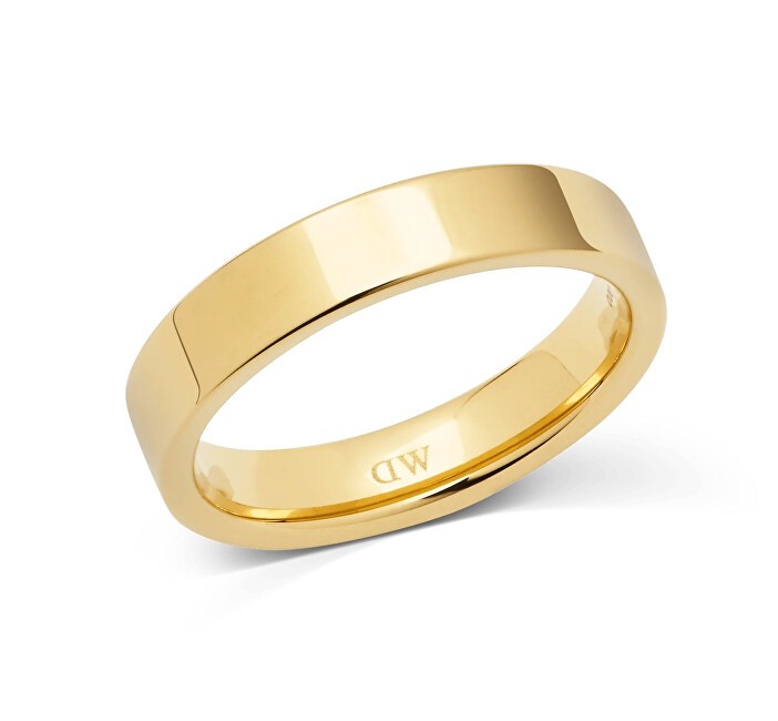 Daniel Wellington placcato oro unisex anello in acciaio linea DW0040183 unisex oro 0453-52