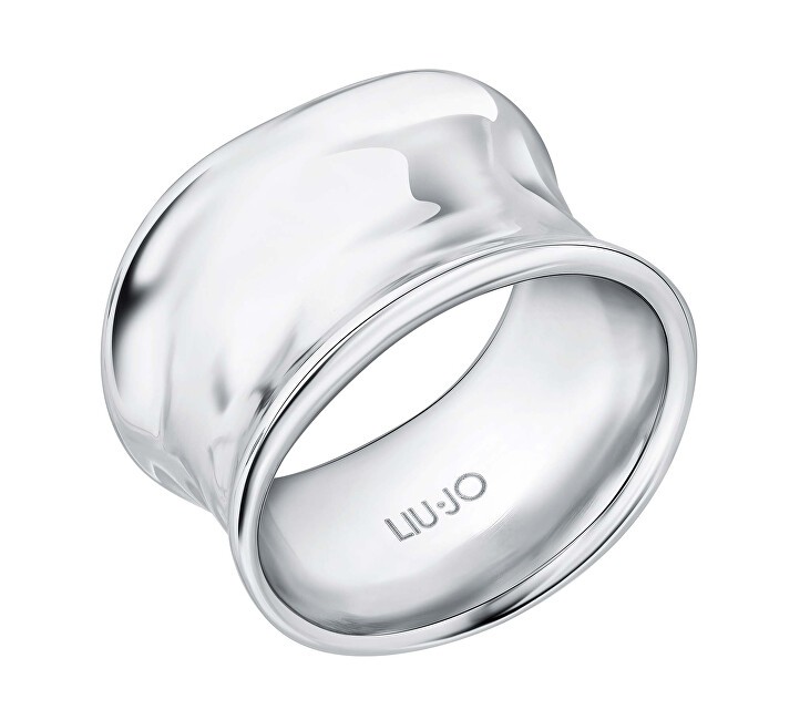Liu Jo designer anello in acciaio essenziale LJ2730M donna argento 1027-52
