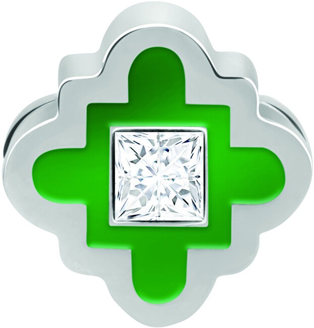 Morellato acciaio ciondolo gocce SCZ1034 donna trasparente verde argento 2896