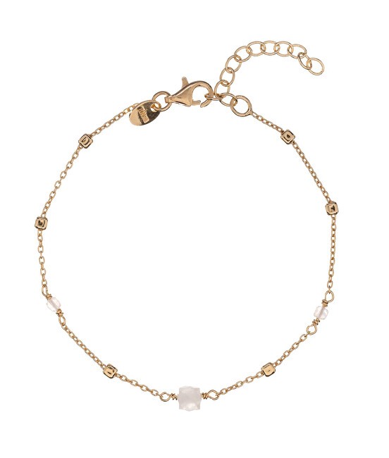 Alisia placcato oro bracciale con pietra di luna perle AL4099.01.052 donna oro bianco 0191