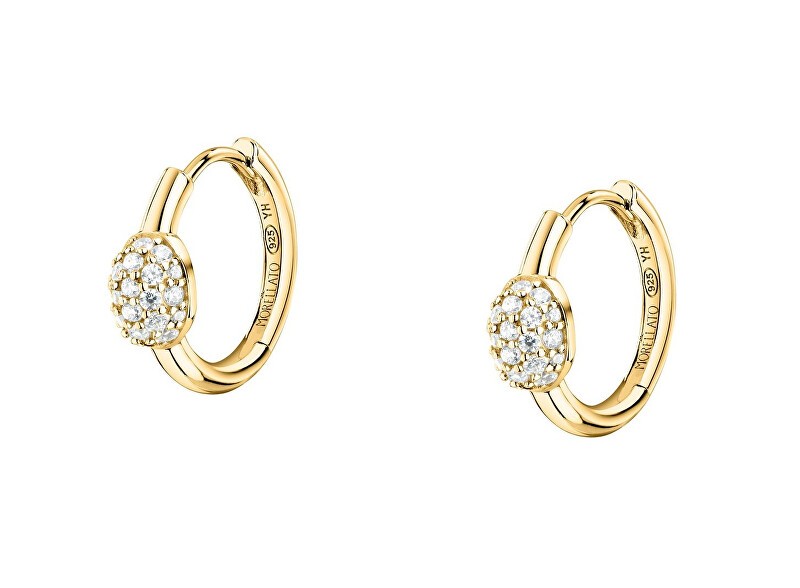 Morellato placcato oro rings con cubica zirconia pavé SAZB17 donna trasparente oro 4795