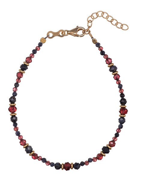 Alisia affascinante bracciale con granati e sapphires AL5229.01.000 donna blu bordeaux oro 0289