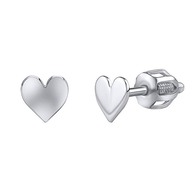 Silvego argento orecchini Lia cuore pietre con a vite SILVEGOB70270BDS donna argento 3971