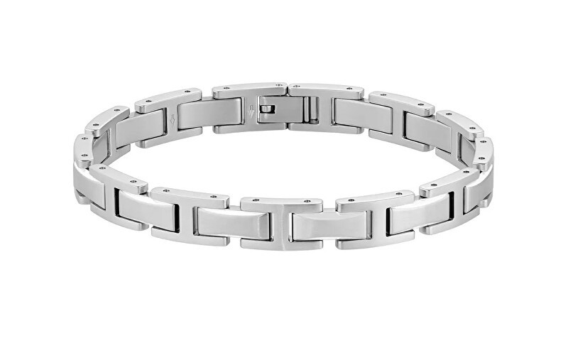 Hugo Boss senza tempo uomo acciaio bracciale Nolan 1580792 uomo argento 0426
