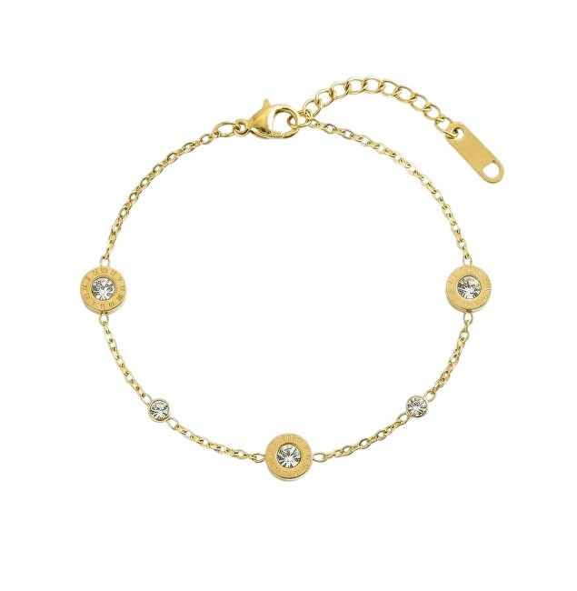 Victoria Walls placcato oro donna bracciale con trasparente cristalli VWB260827G donna trasparente oro 0327