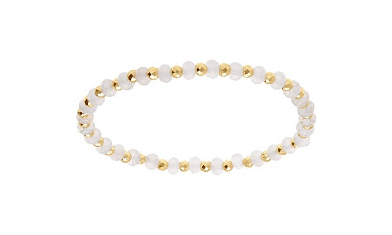 Kalace placcato oro bracciale con bianco perle 120854A donna oro bianco 0024