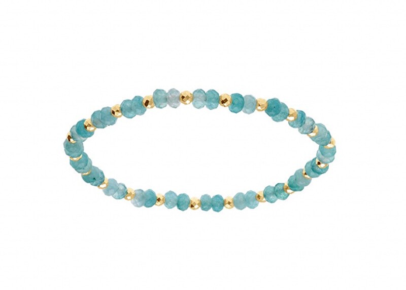Kalace placcato oro bracciale con turchese perle 120854T donna oro turchese 0029