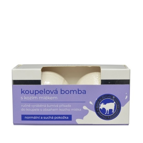 Vivapharm Bomba da bagno al latte di capra 2x75 g 750g Unisex