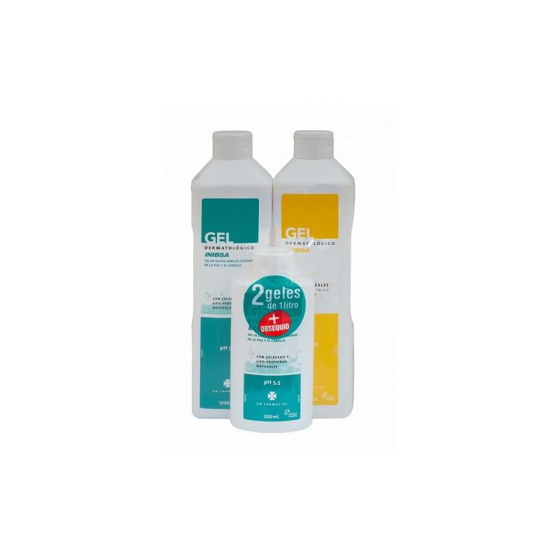 Inibsa GEL DERMATOLGICO LOTE 3 pz Unisex
