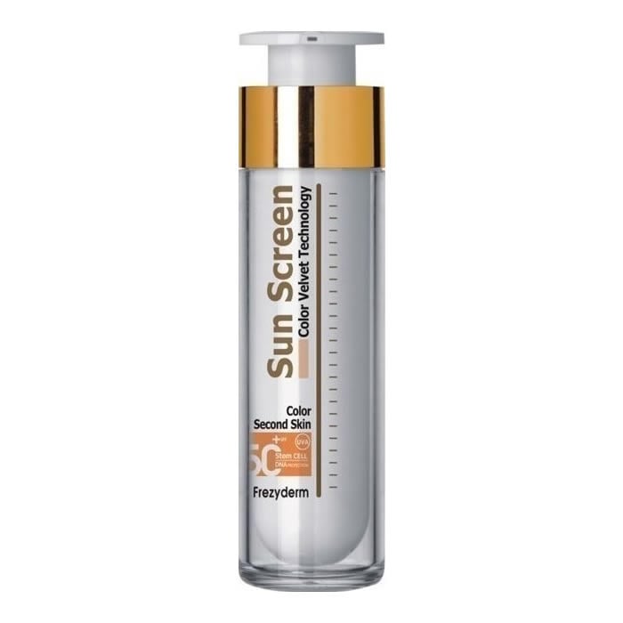 Frezyderm Sun Screen Color Velvet Face Water Resistant Spf50 50ml Unisex