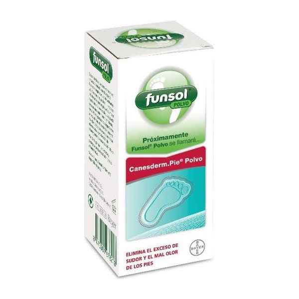 Funsol Polvo Exceso Sudoracin Y Mal Olor Pies 60g Unisex