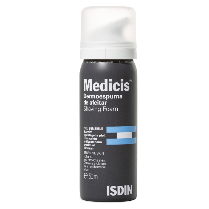 Isdin Medicis Dermoespuma Schiuma Barba Formato Viaggio 50ml Unisex