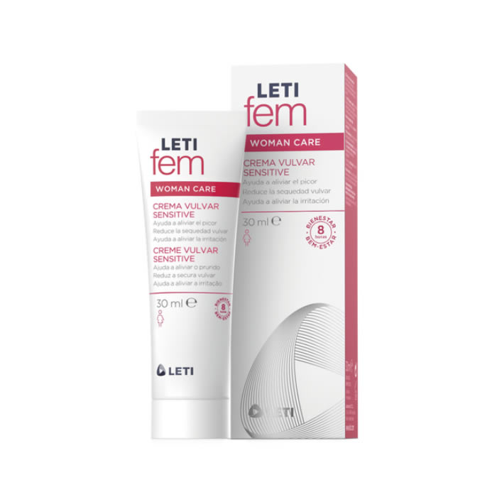 LetiFem Womn Care Vulvar Cream Sensitive 30ml Unisex
