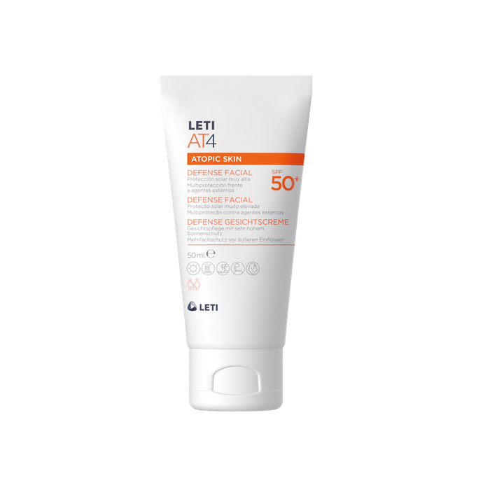 Leti At4 Defense Facial Spf50 50ml Unisex