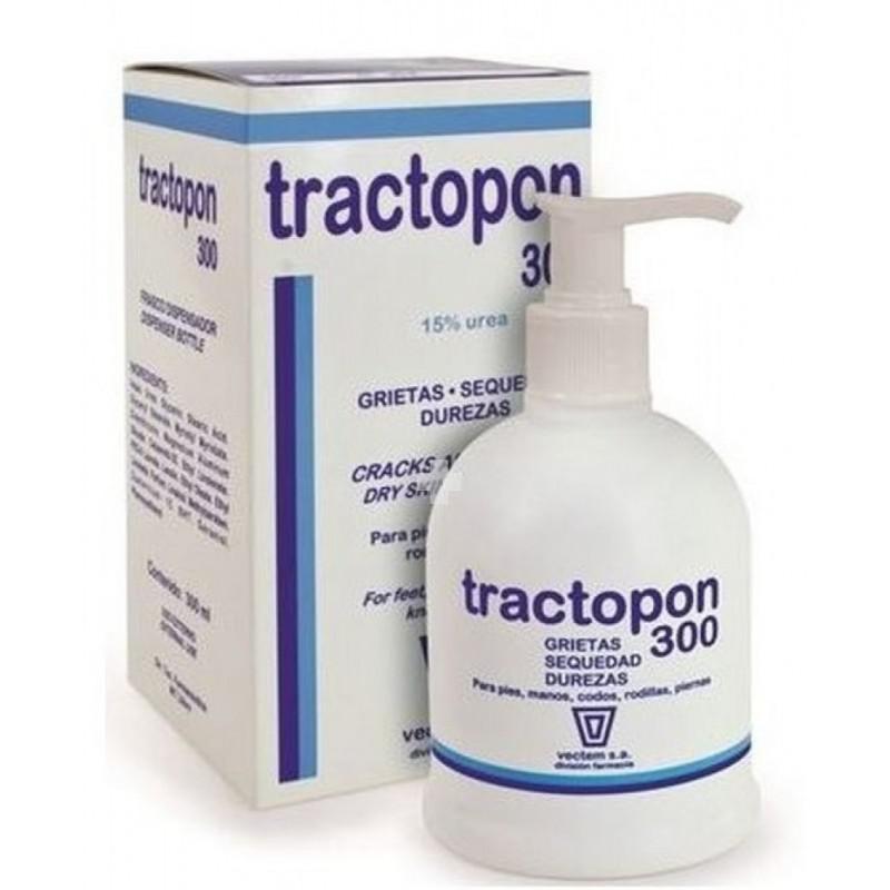 Vectem Tractopon Crema 15 Urea Con Dispenser 300ml Unisex