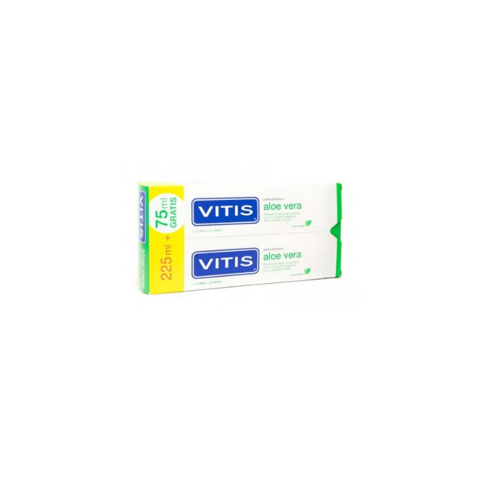 Vitis Aloe Vera Toothpaste 150mlx2 Unisex