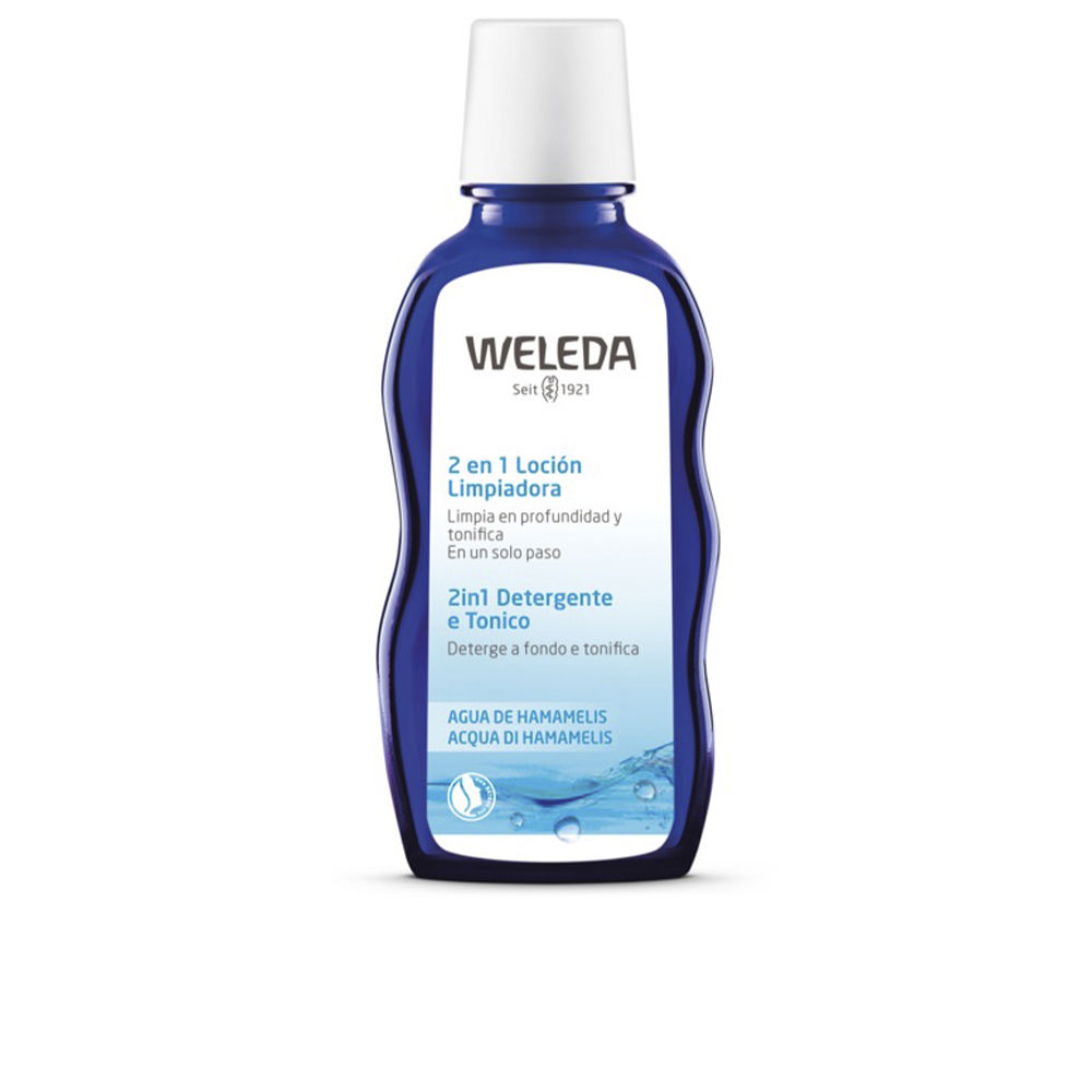 Weleda AGUA DE HAMAMELIS locin limpiadora 2 en 1 100 ml Unisex