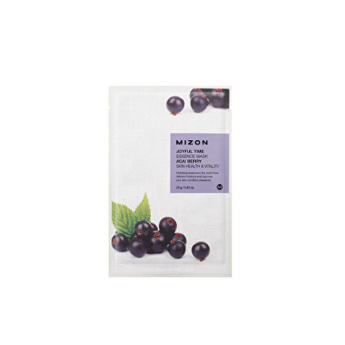 Mizon Foglio Maschera 3D con Acai Berry per una pelle sana e vitalit Maschera Joyful Time Essence Acai Berry 23 g 230g Donna