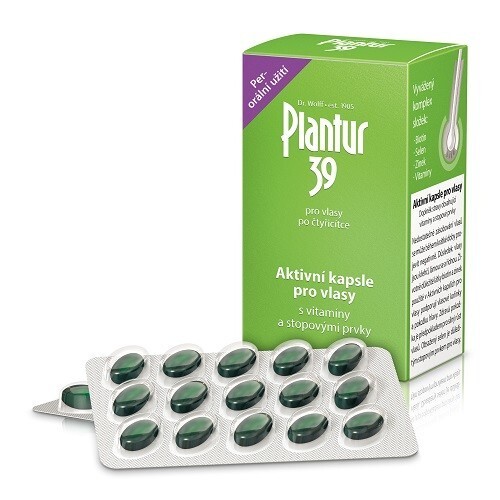 Plantur 39 Capsule Attive contro la caduta dei capelli 60 pezzi Donna