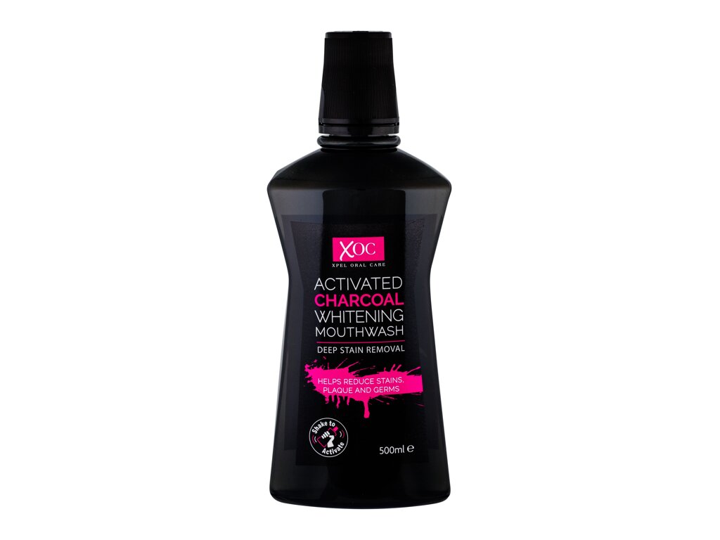 Xpel Oral Care Activated Charcoal Mouthwash Unisex 500ml