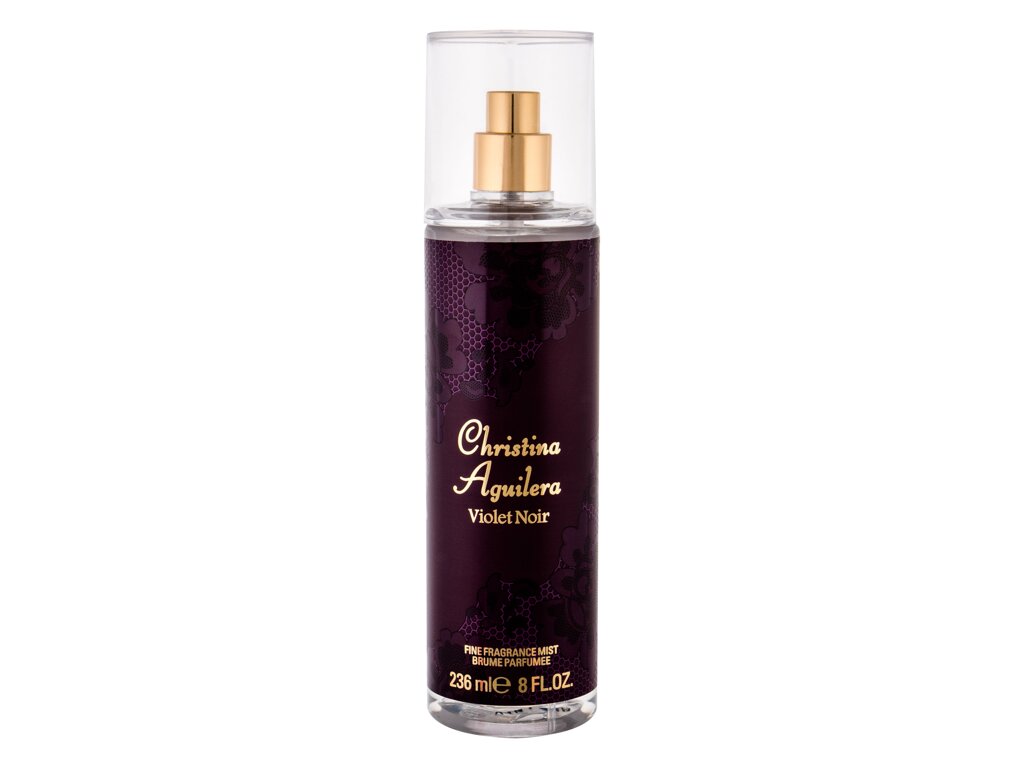 Christina Aguilera Violet Noir Body Spray Donna 236ml