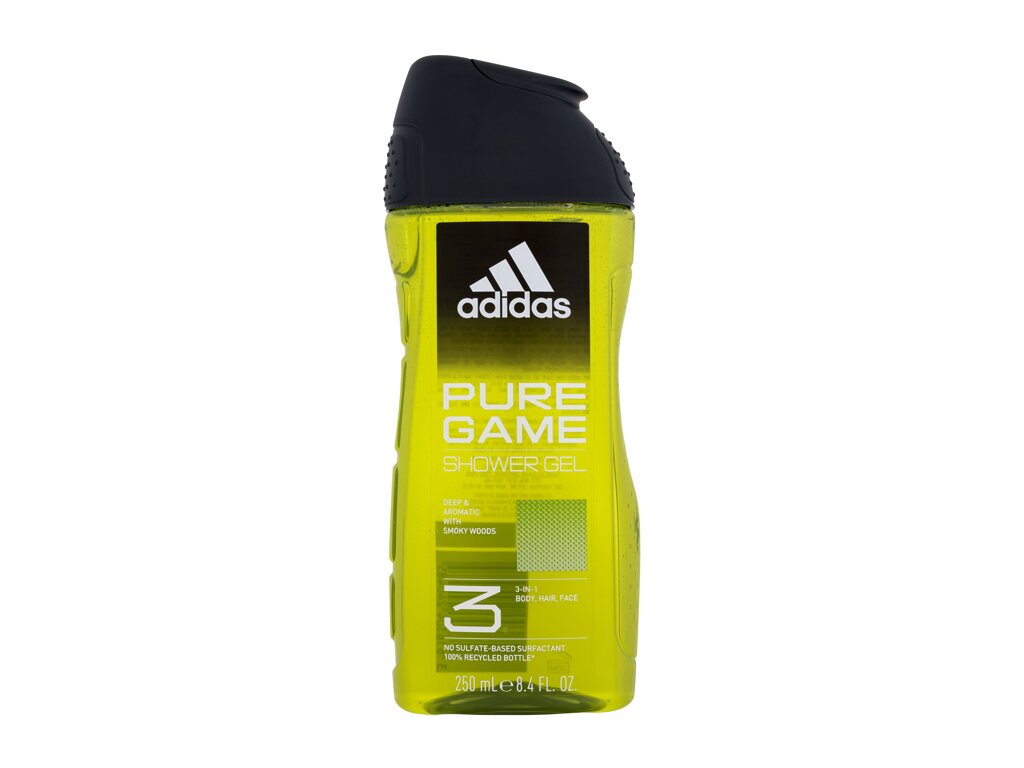 Adidas Puregame Showergel 3In1 Showergel Uomo 250ml