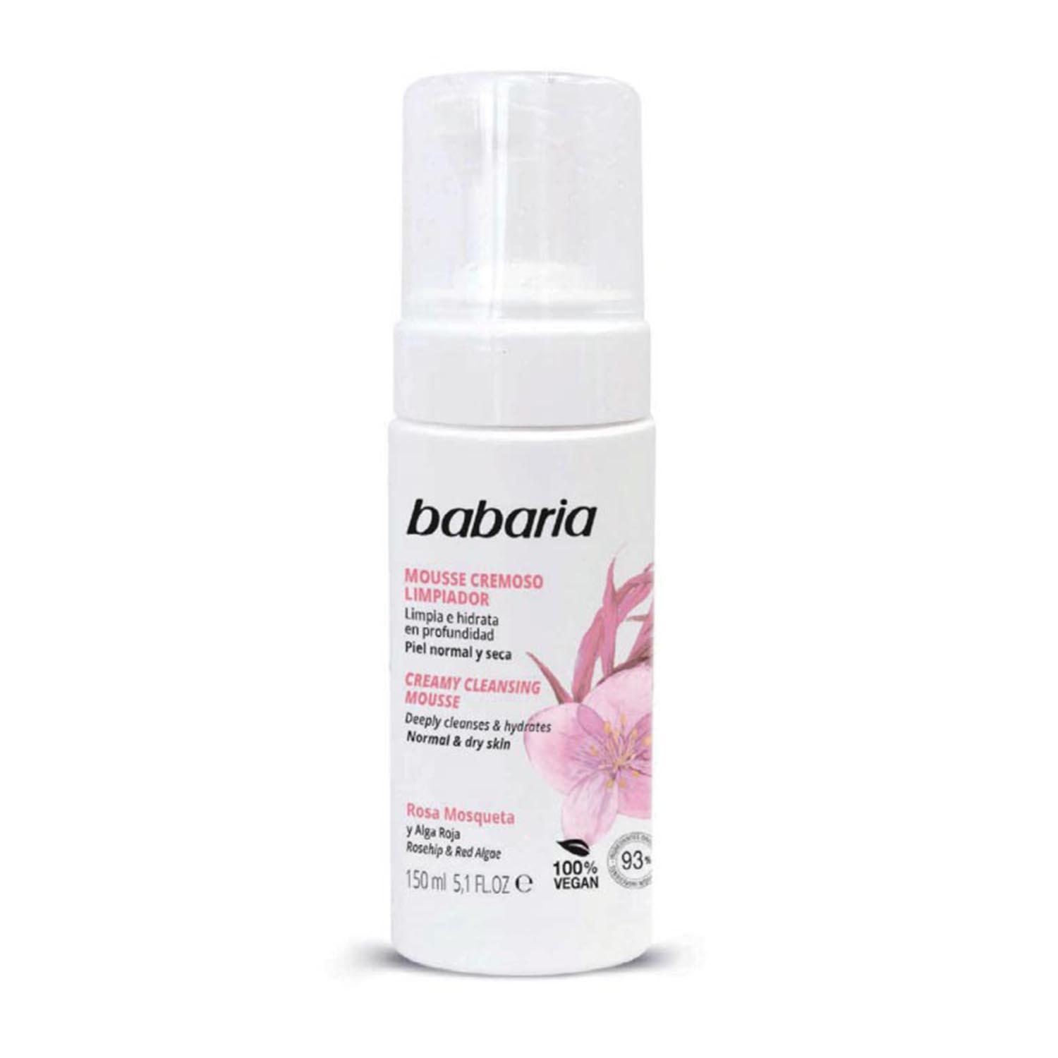 BABARIA ROSA MOSQUETA LIMPIADOR FACIAL CREMOSO 150ML Donna
