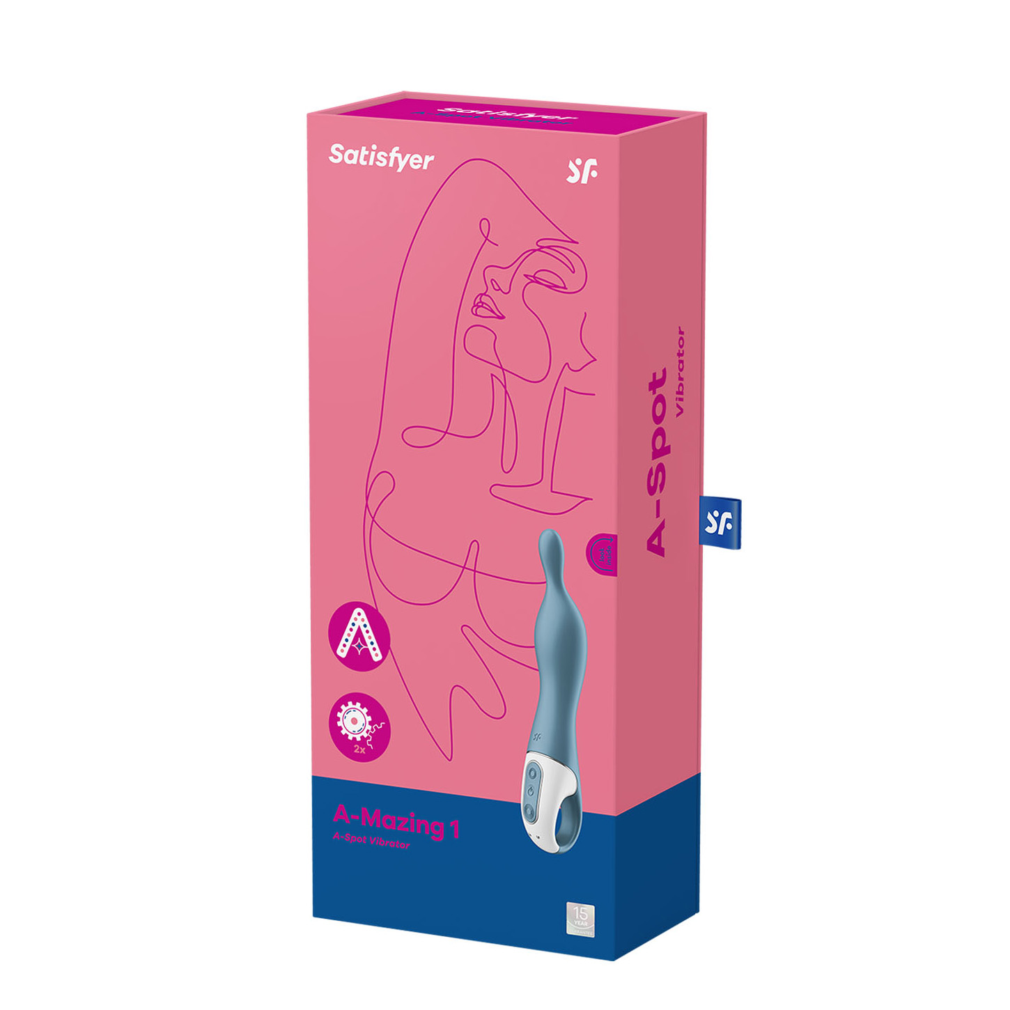 SATISFYER A MAZING1 VIBRATORE BLU 1UN