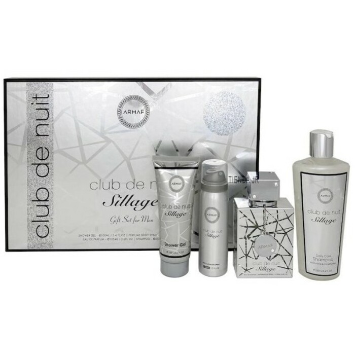 Armaf Club De Nuit Sillage Drkov sada eau de parfum 105 ml sprchov gel 100 ml deospray 50 ml a ampon 250 ml uomo 105ml