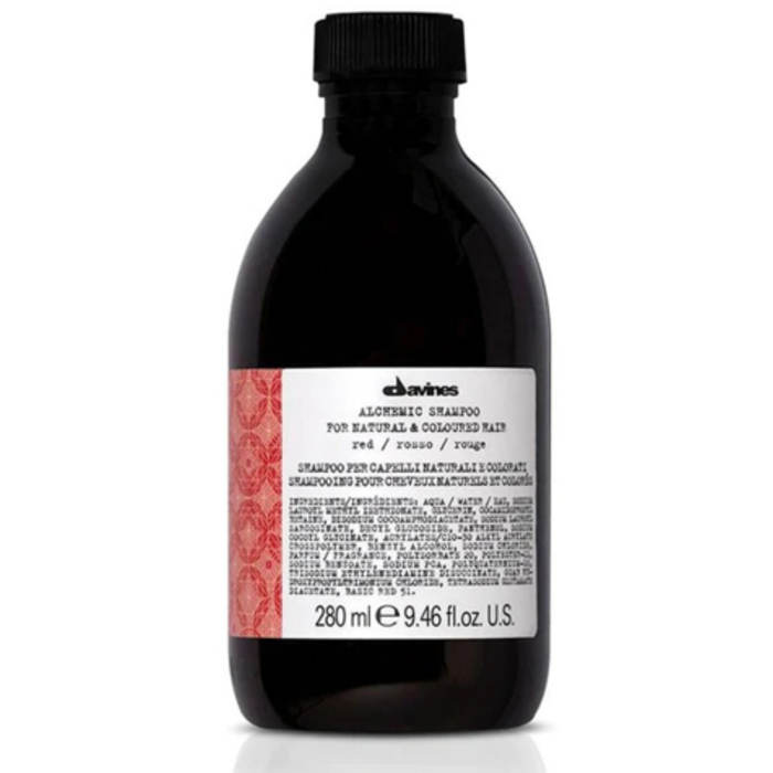 Davines Alchemic Shampoo For Natural and Coloured Hair Red ampon pro zvraznn barvy vlas donna 250ml