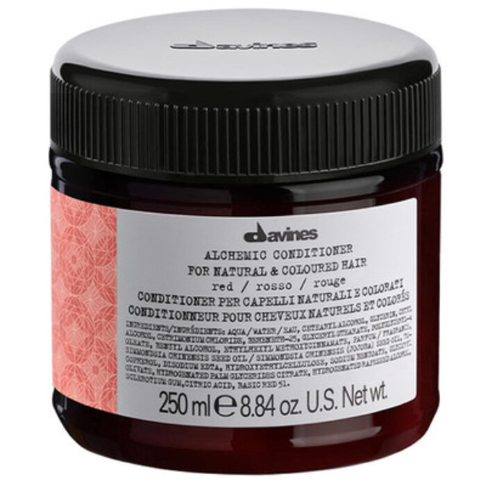 Davines Alchemic Conditioner For Natural and Coloured Hair Red Hydratan kondicionr pro zvraznn barvy vlas donna 250ml