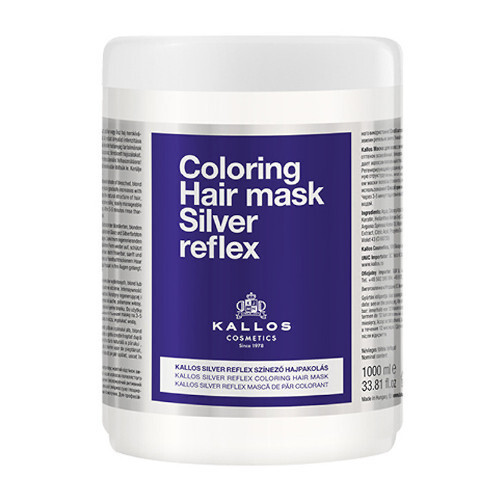 Kallos Silver Reflex Hair Mask blond vlasy Silver mask donna 1000ml