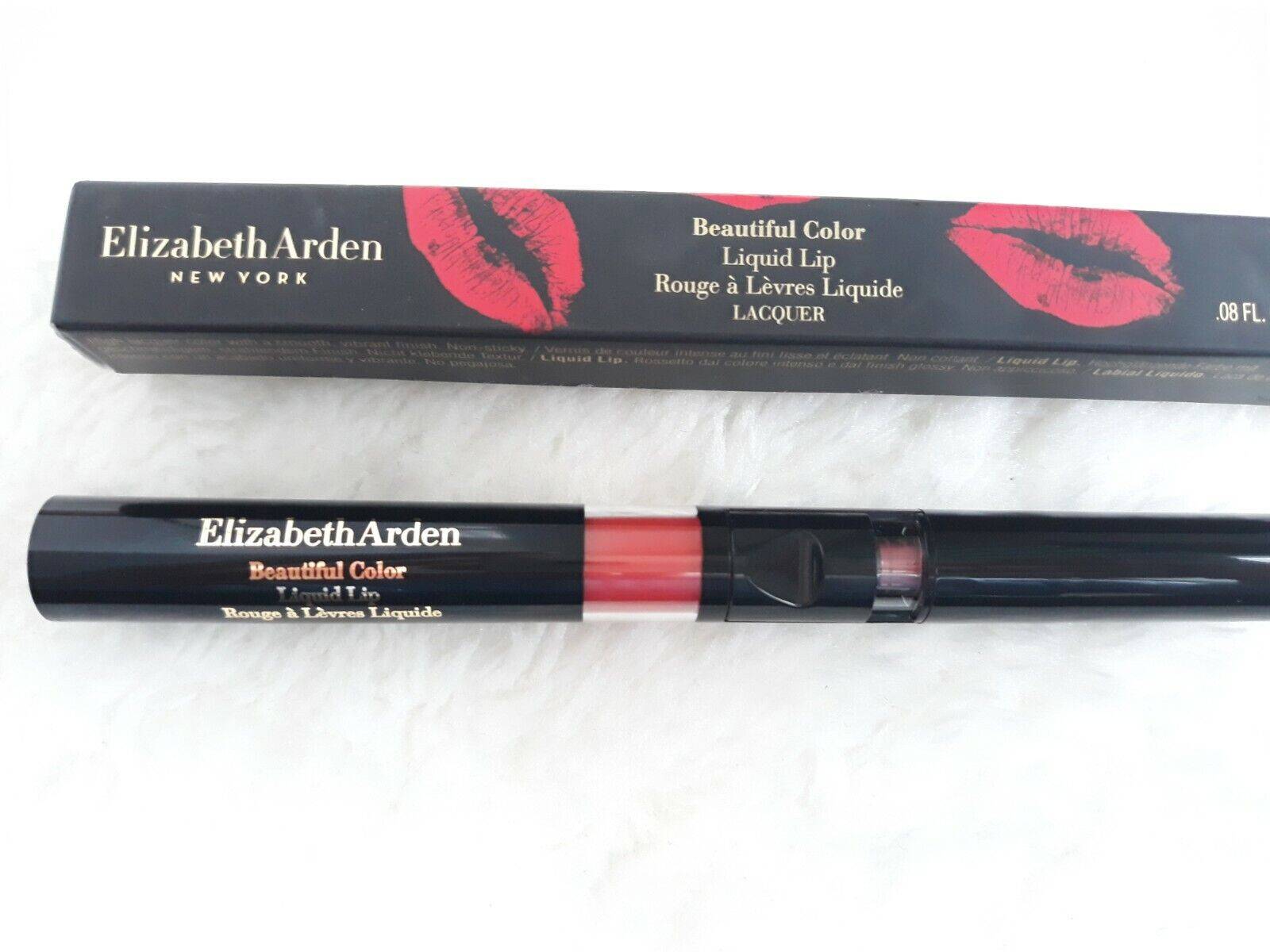 Elizabeth Arden BEAUTIFUL COLOR liquid lip n28L coral infusion donna 24ml