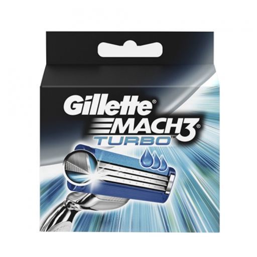 Gillette Mach 3 Turbo dispensable razors for shaving 8 ks