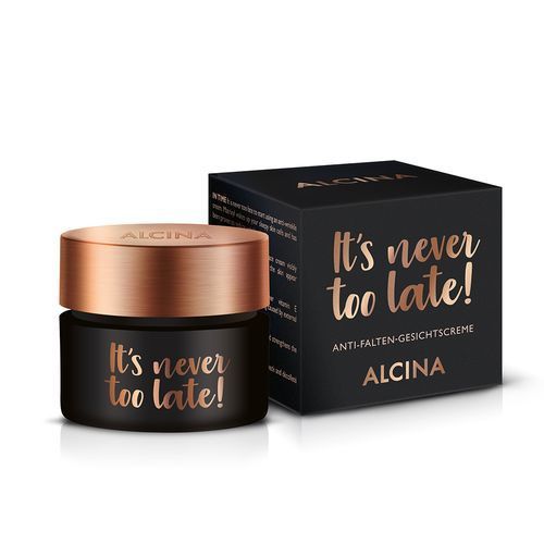 Alcina Crema Viso Quotidiana Non è mai troppo tardi! Crema Viso Antirughe 50ml donna