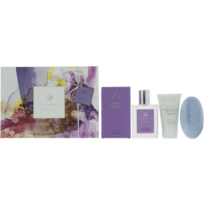 Acca Kappa Glicine Drkov sada eau de parfum 100 ml krm na ruce 75 ml a mdlo 150 g donna 100ml