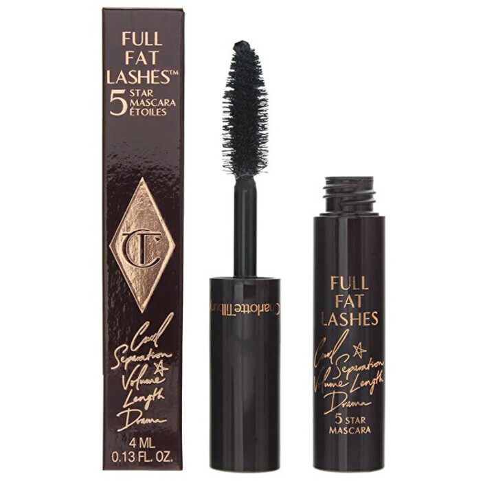 Charlotte Tilbury Full Fat 5 Star Glossy Mascara Objemov a prodluujc asenka 4 ml Black donna