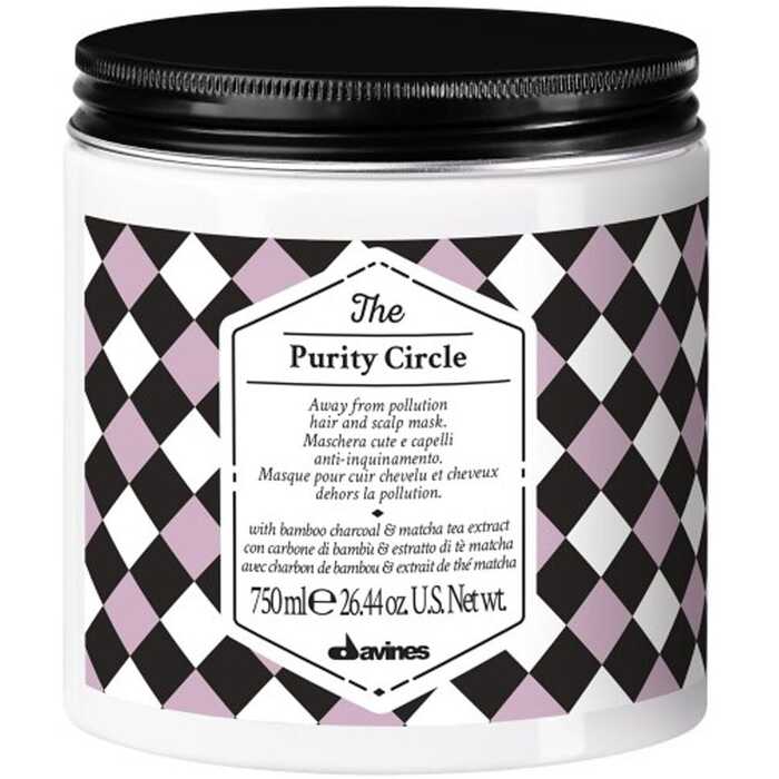 Davines The Purity Circle Mask Detoxikan a istic maska donna 750ml